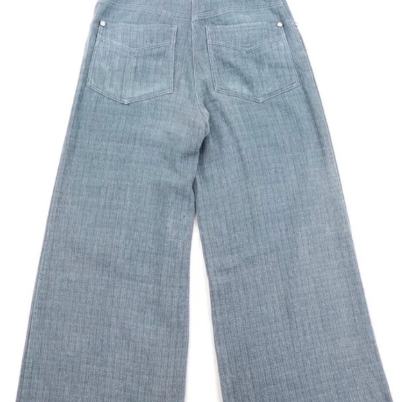 CHANEL P53836V40358 Wide Pants 36 Light blue Authentic Women Used from Japan - Picture 4 of 4